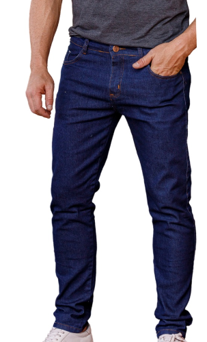 Calça Jeans Premium - Slim Fit com Elastano