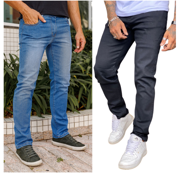 Compre 1 Ganhe Outro! Calça Jeans Tecido Stretch e Ganhe Outra por Apenas R$289,90!