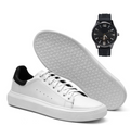 Compre 1 e Ganhe Outro! Compre Sneaker tipo McQueen e Ganhe um Relógio Casual de Ponteiro por Apenas R$209,90