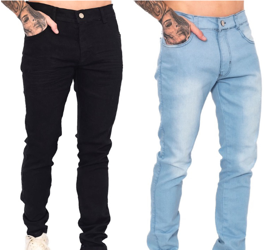 Brinde! Compre 1 Calça Jeans e Ganhe Outra por Apenas R$229,90!