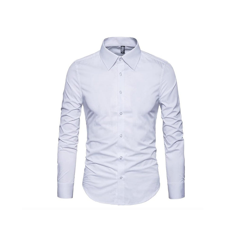 Camisa Social Branca Slim Luxo  - Executiva Elegância e Sofisticação