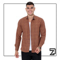 Camisa Xadrez Masculina em Tecido Casimira